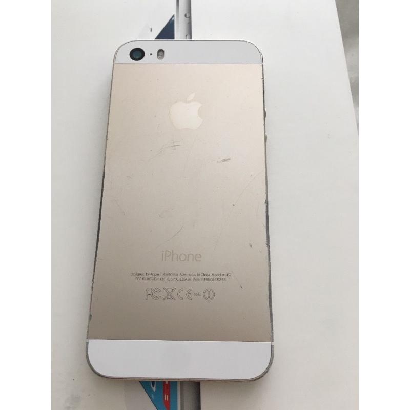 Apple iPhone 5s gold 16gb EE
