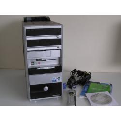 Desktop Computer Tower Base Unit PC with legal Windows Vista operating system.