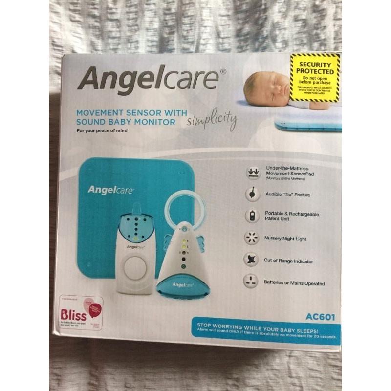Angelcare Movement sensor with sound baby monitor