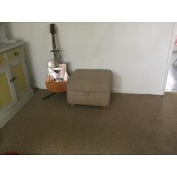 2 and 3 seater sofa with pouffe
