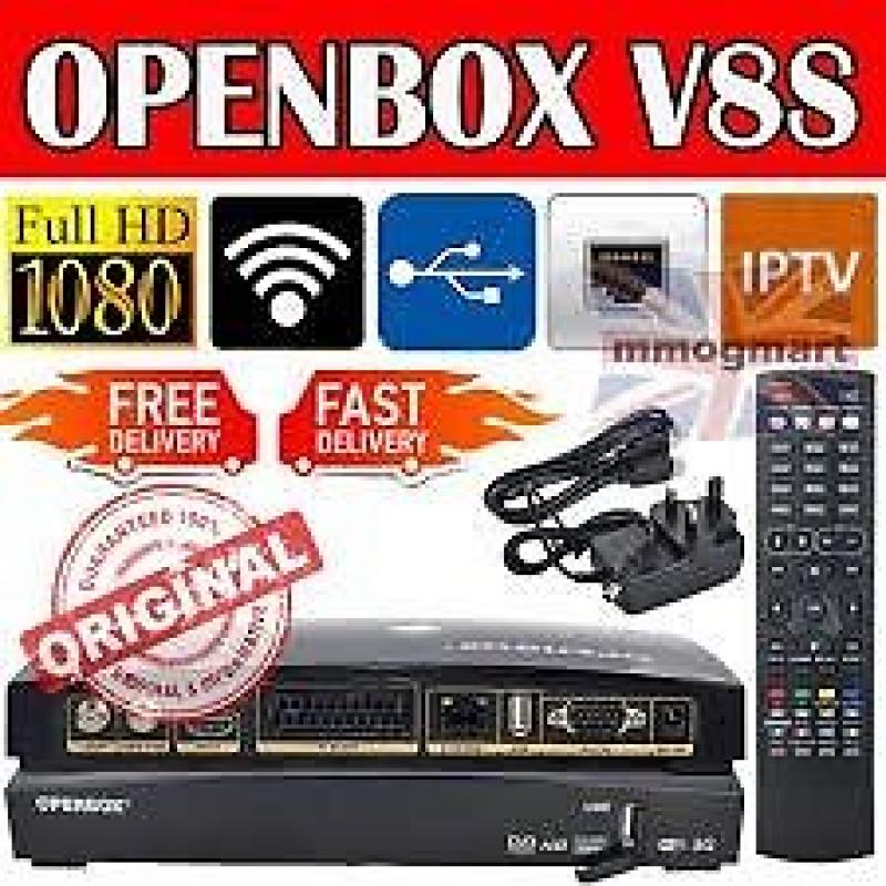 NEW OPENBOX V8S FULLY LOADED WITH 12 MONTH GIFT