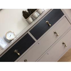 Shabby to Chic - Edwardian style chest of drawers - or console