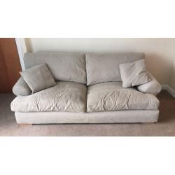 Next snuggle chair and 3 seater sofa