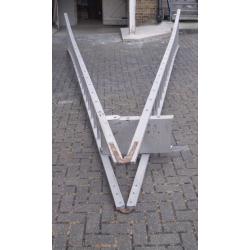 18ft double sided Stepladder with Platform and splayed base. HUGE!