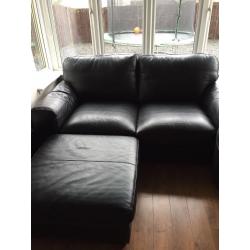 4 and 3 seater plus footstool, great condition , general wear and tear. )