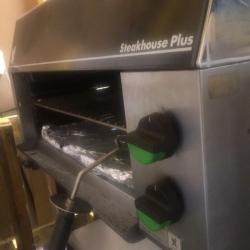 Salamander gas grill