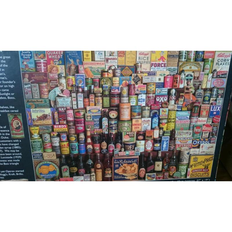 Brands that built Britain Jigsaw like NEW