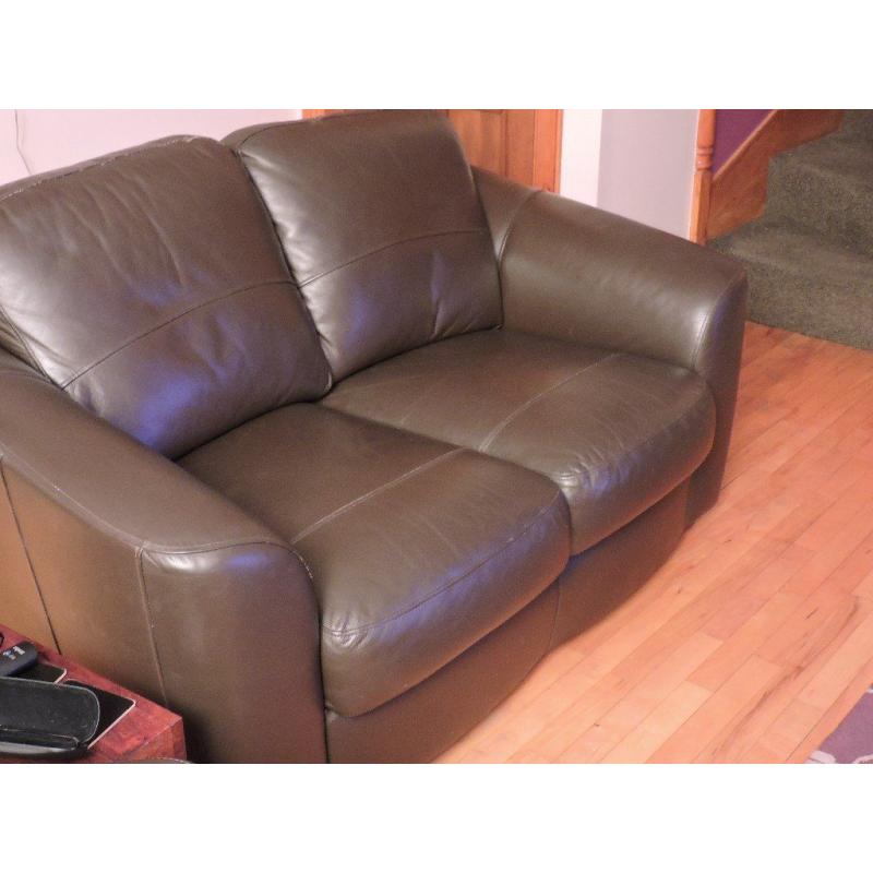 leather 3 piece sofa,