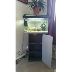 tetra fish tank and stand