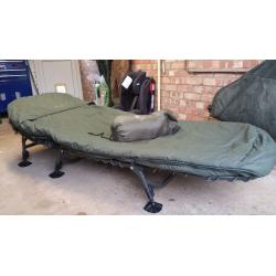 Nash SS3 sleep system fishing bed chair