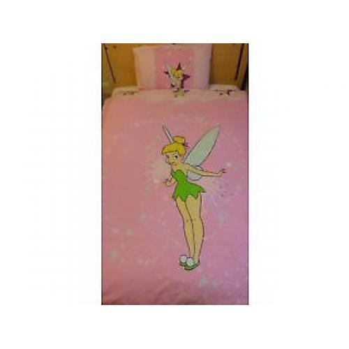 DISNEYS Tinker Bell Duvet Set With Pillow Case - Single Reversible