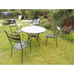 Table and chairs