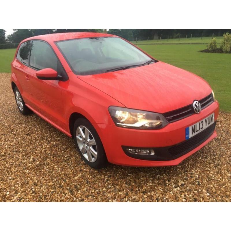 2013 13 VOLKSWAGEN POLO 1.2 MATCH EDITION 3D 59 BHP