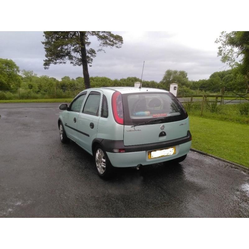 * * * * *2001 corsa c 1.2 petrol * * * * full year mot * * * * ideal first car priced to sell
