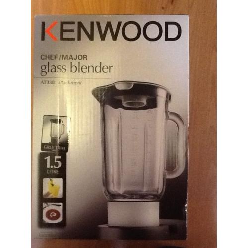 Kenwood Chef Glass Blender AT338 Attachment