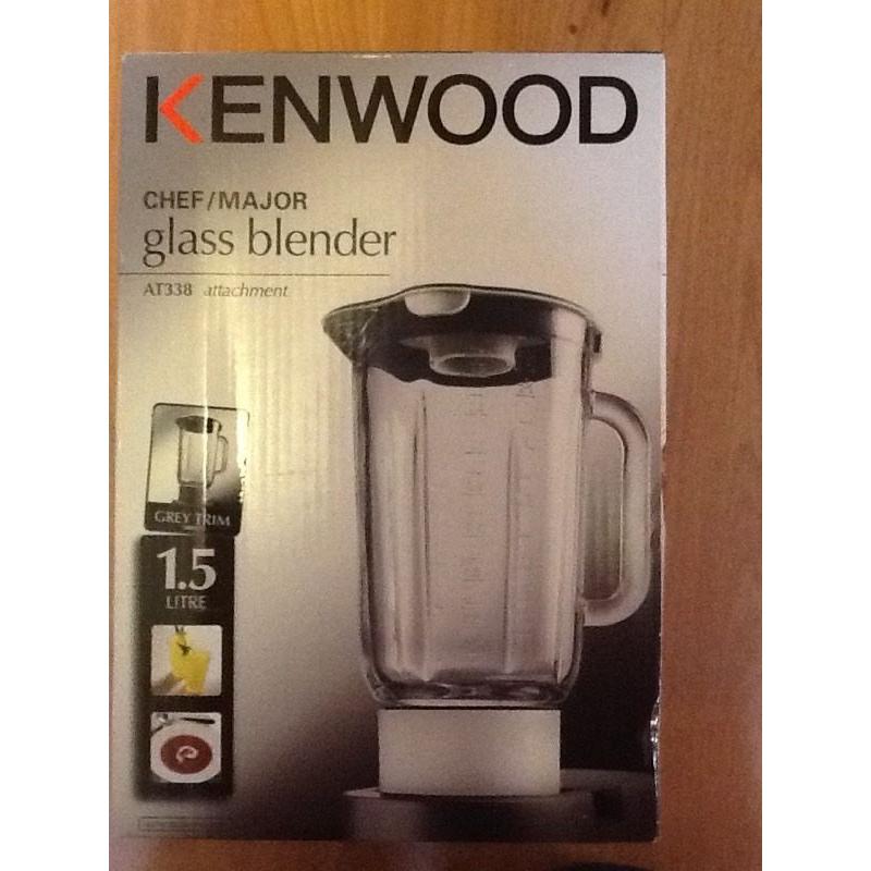 Kenwood Chef Glass Blender AT338 Attachment