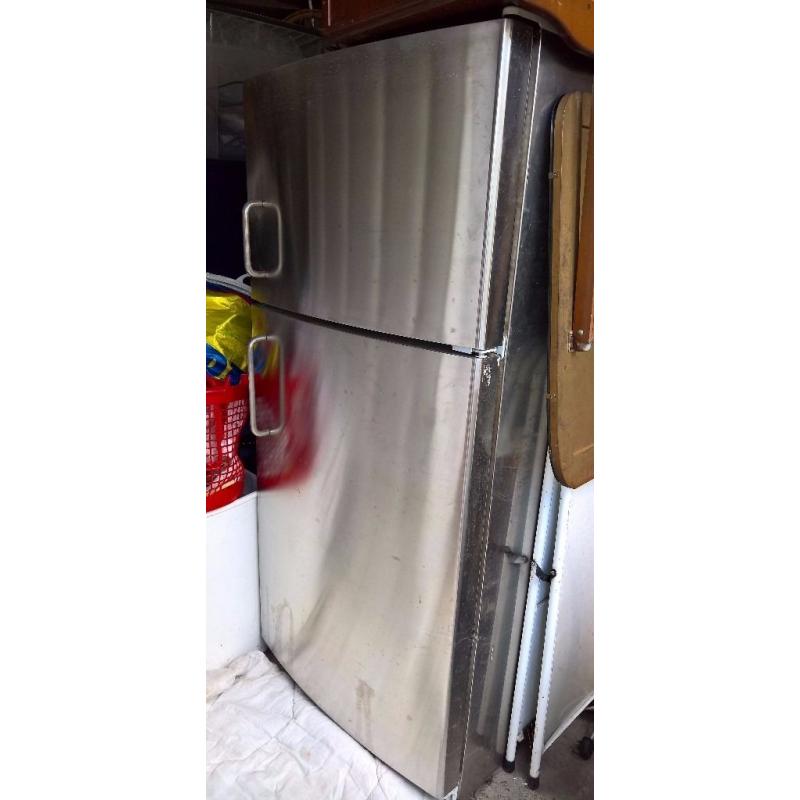 Silver Fridge Freezer