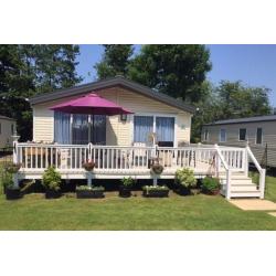 Pre owned lodge at Weeley bridge - 2years old