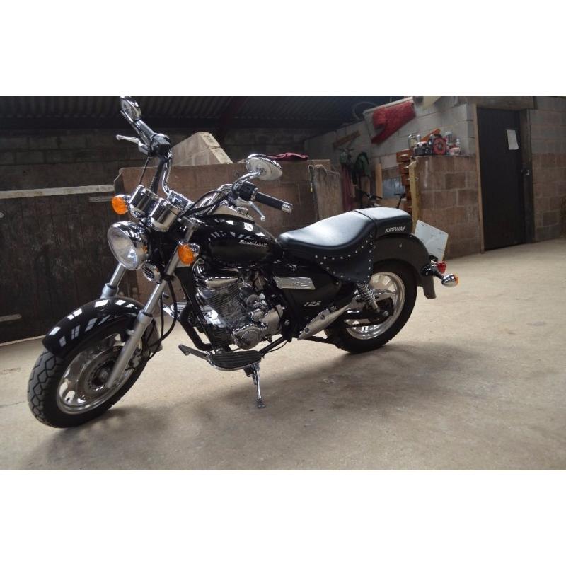 keeway superlight 125cc cruiser style learner legal motorcycle
