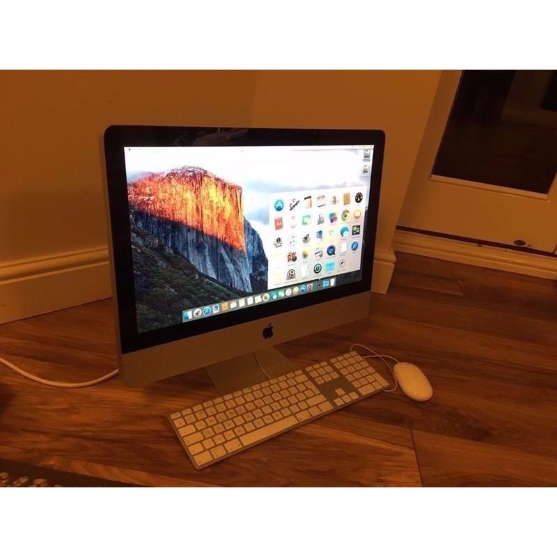 Apple iMac 21.5 Intel i7 quad core processor, 8GB ram, 1tb hard drive, Radeon 6770 GPU