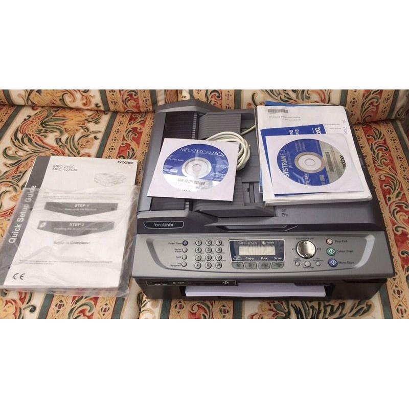 Brother printer mfc425 Cn fax , copier , scanner, printer photo capture