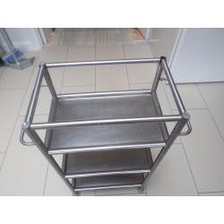Ikea kitchen storage trolly / serving tray on wheels