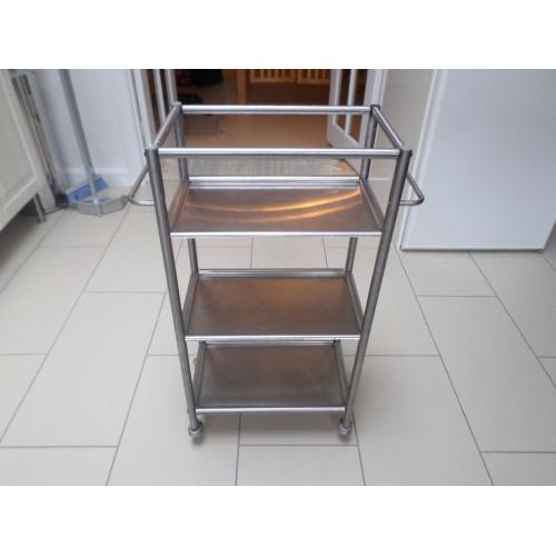 Ikea kitchen storage trolly / serving tray on wheels