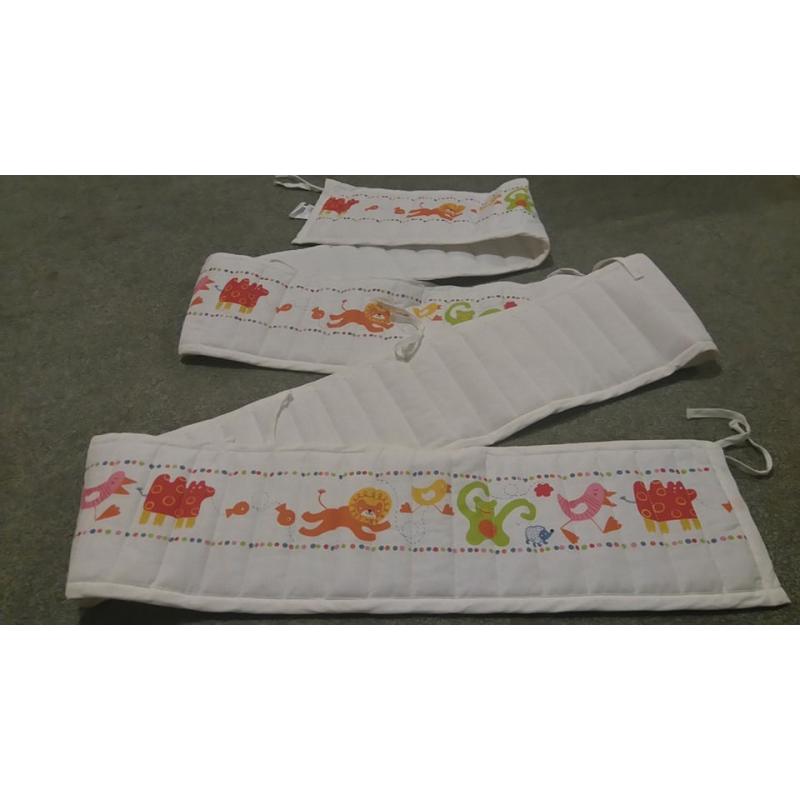 Ikea Barnslig Cot Bumper Pad