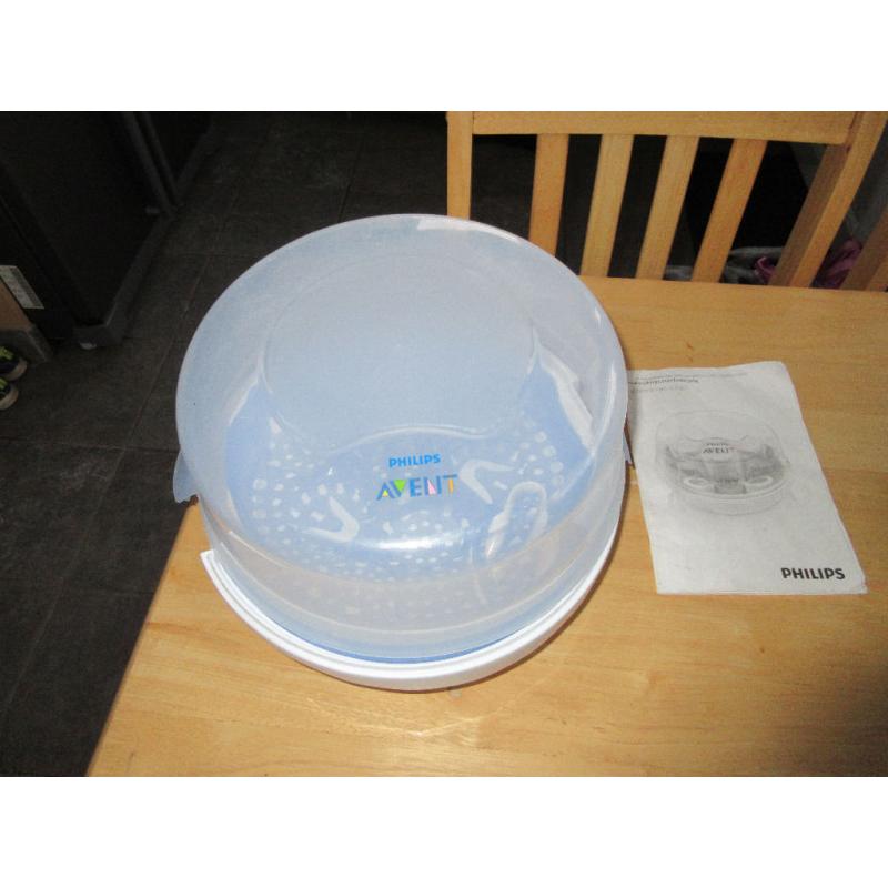 Philips Avent Microwave Bottle Steamer/ Sterilizer