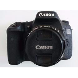 Canon 7d + 50 mm 1.8 lens