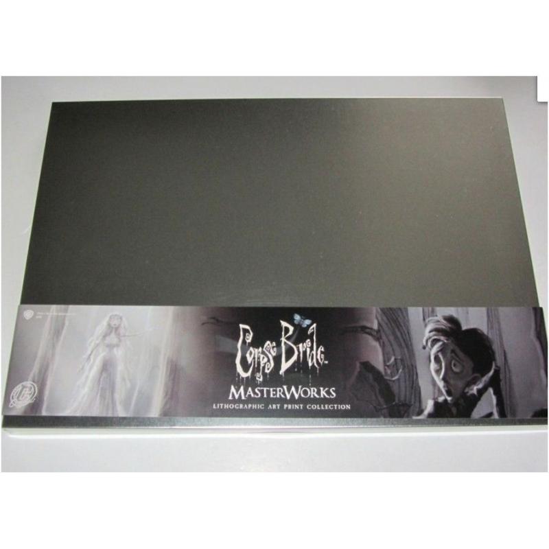 The Corpse Bride MasterWorks Limited Edition Lithographic Art Prints Tim Burton