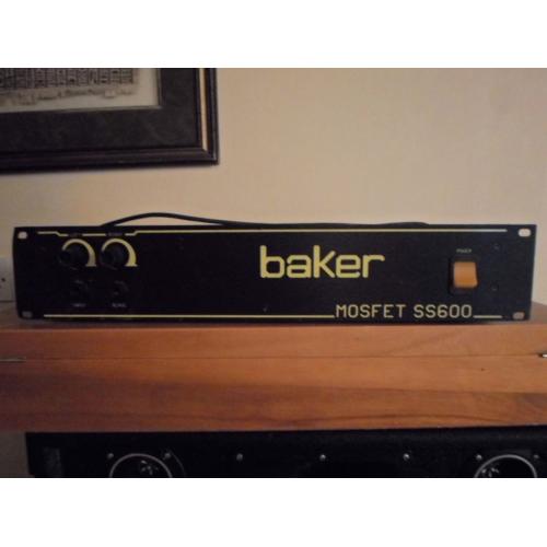BAKER MOSFET SS600 POWER AMPLIFIER