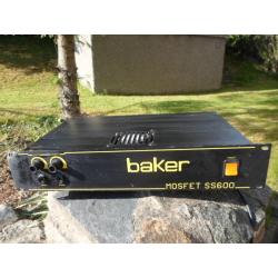 BAKER MOSFET SS600 POWER AMPLIFIER
