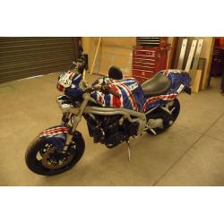 Triumph speed triple street fighter