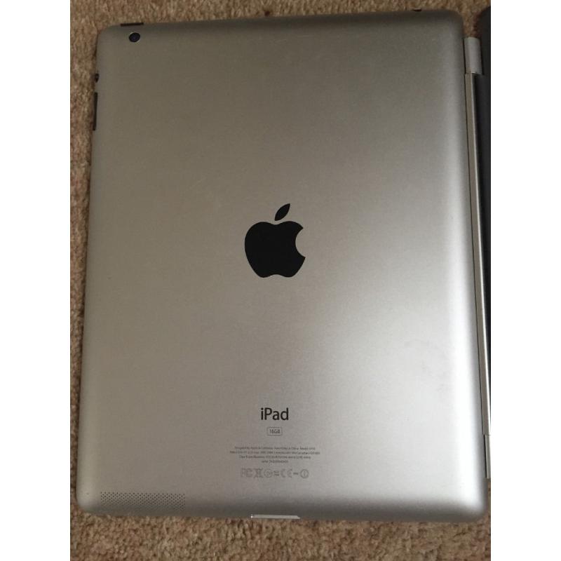 Apple iPad- Third generation 16 GB wi-fi with cover
