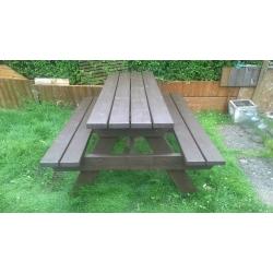 5FT, BEER GARDEN STYLE BENCH