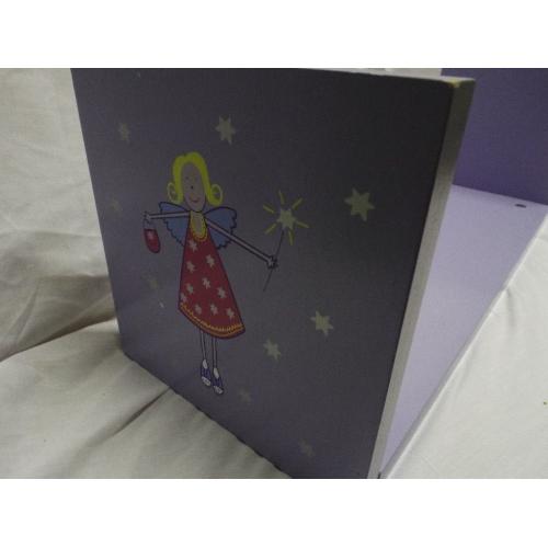 PURPLE ANGEL BOOKSHELF