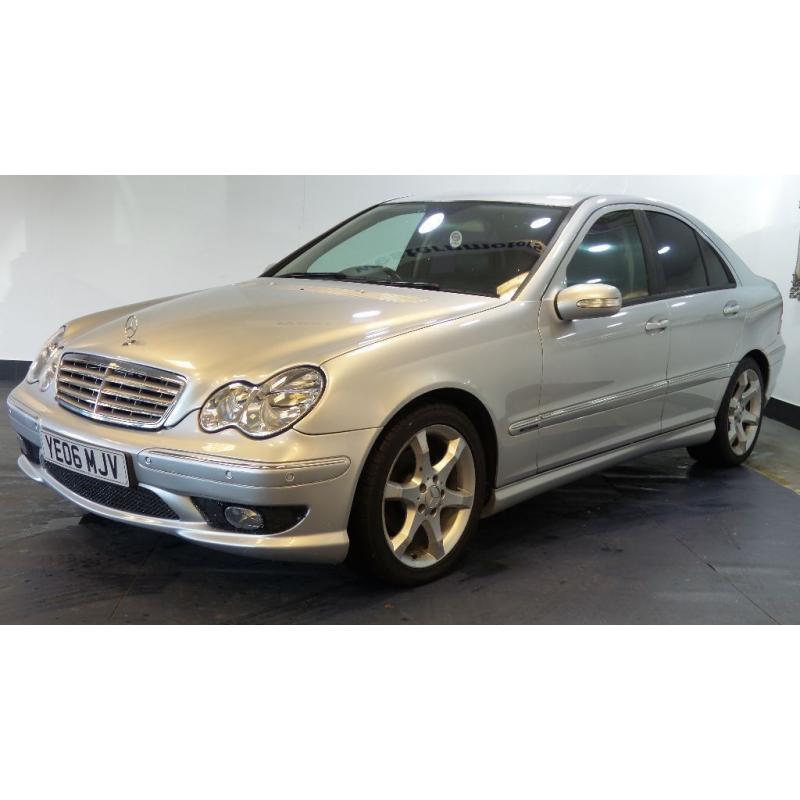 2006 06 MERCEDES-BENZ C CLASS 2.1 C200 CDI SPORT EDITION DIESEL*2 YEARS WARRANTY*FINANCE AVAILABLE