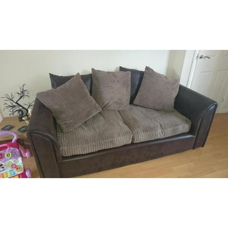 3 seater and 2 seater sofa