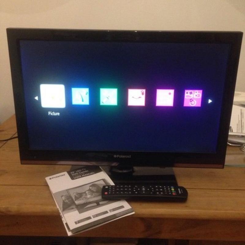 Polaroid 22 inch LED TV DVD combi remote manual