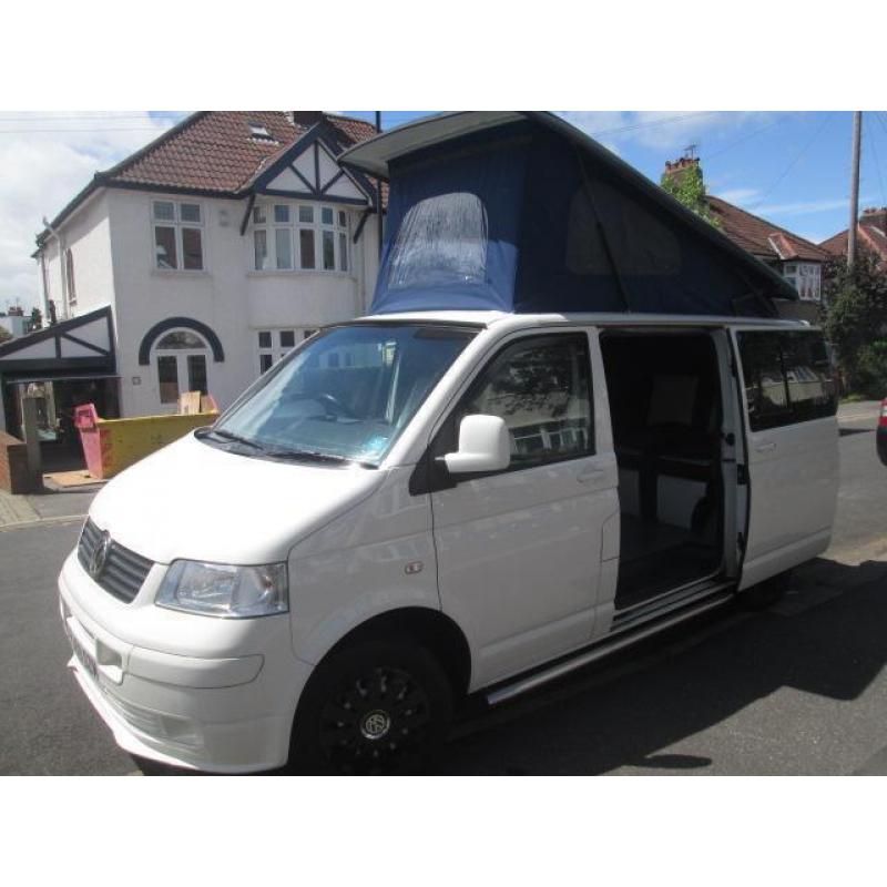 2009 VW VOLKSWAGEN T28 FOUR BERTH POP TOP CAMPERVAN CONVERSION FOR SALE
