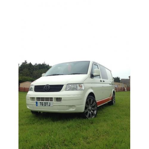 VOLKSWAGEN TRANSPORTER T5 DAYVAN 2.5 TDI 130 T30 LWB (not t4) CAMPER