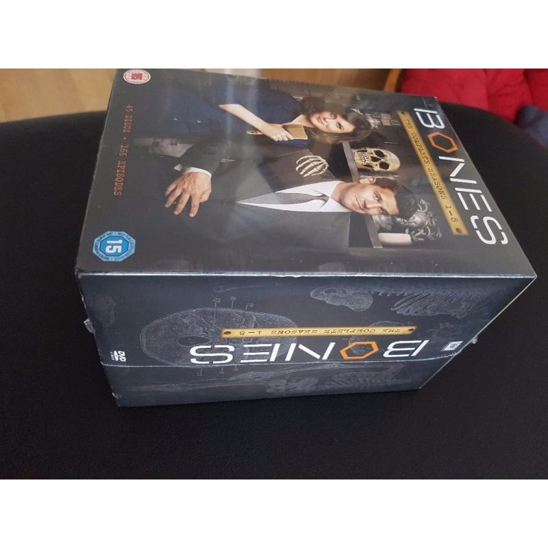 Bones seasons 1-8 on DVD