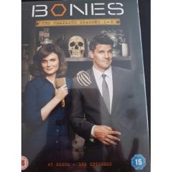 Bones seasons 1-8 on DVD