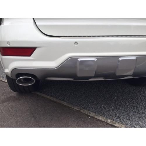 Mercedes AMG exhaust tips and rear number diffuser