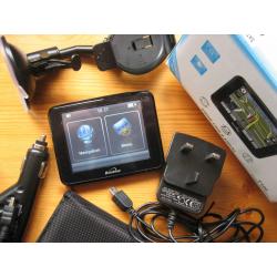 Binatone F350 Sat Nav in original box