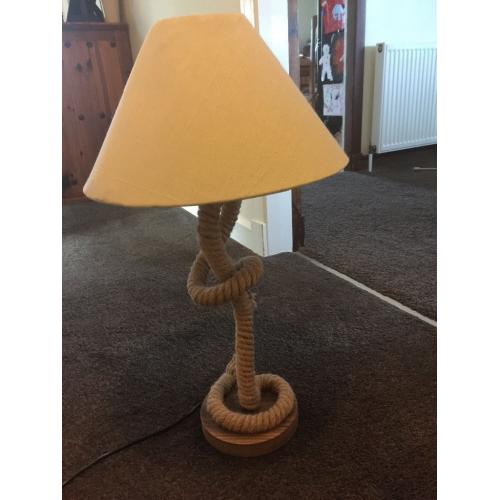 Nautical floor and table lamp
