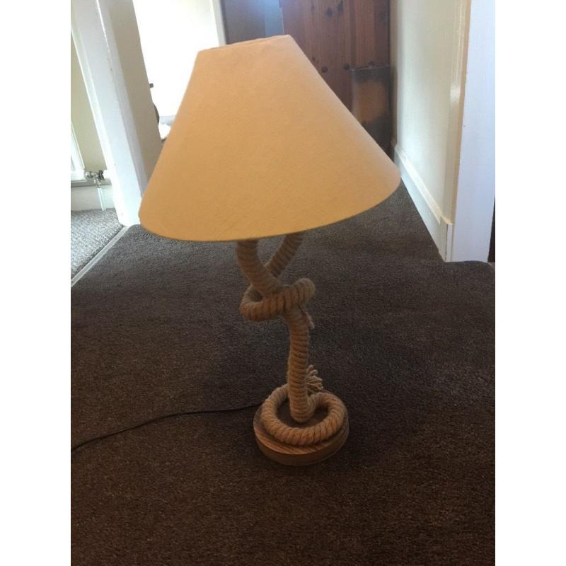 Nautical floor and table lamp