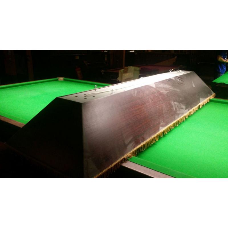 SOILD Frame one piece snooker table canopy