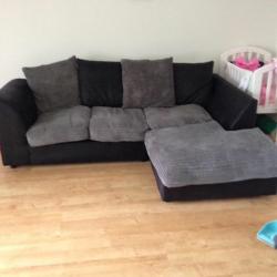 Left corner sofa & 2 seater
